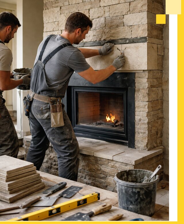 Проектирование и установка открытых каминов в Ртищеве