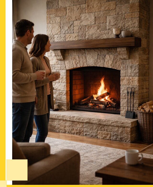 Каменные камины на заказ в Ртищеве от 183870 р. | ЭриданРтщ