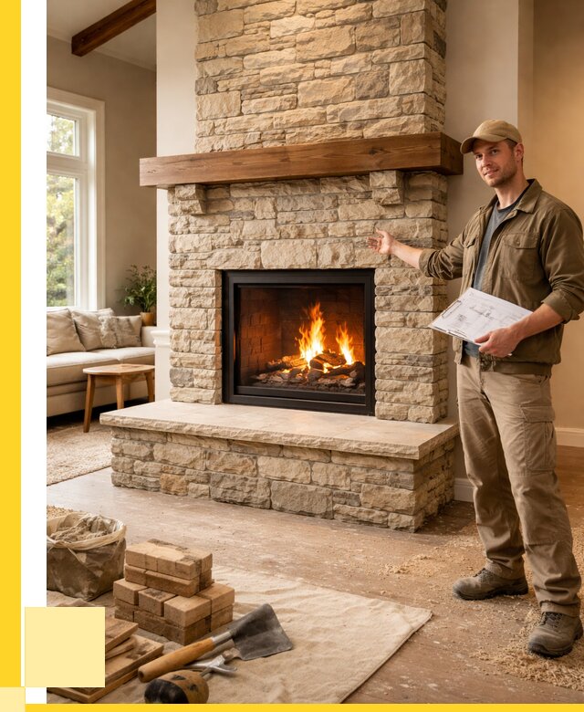 Камины под ключ в Ртищеве от 183870 р. | ЭриданРтщ — установка