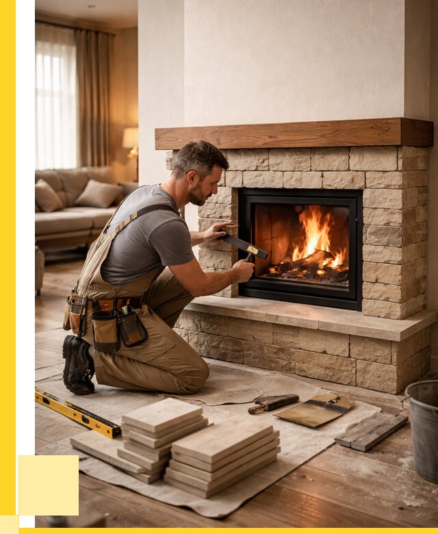 Строительство каминов в Ртищеве от 153225 р., ЭриданРтщ - под ключ