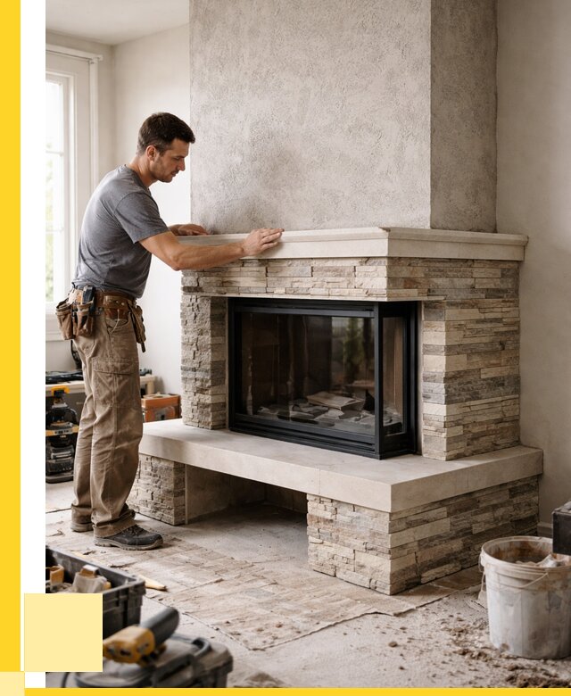 Изготовление каминов под ключ в Ртищеве от 153225 р. | ЭриданРтщ