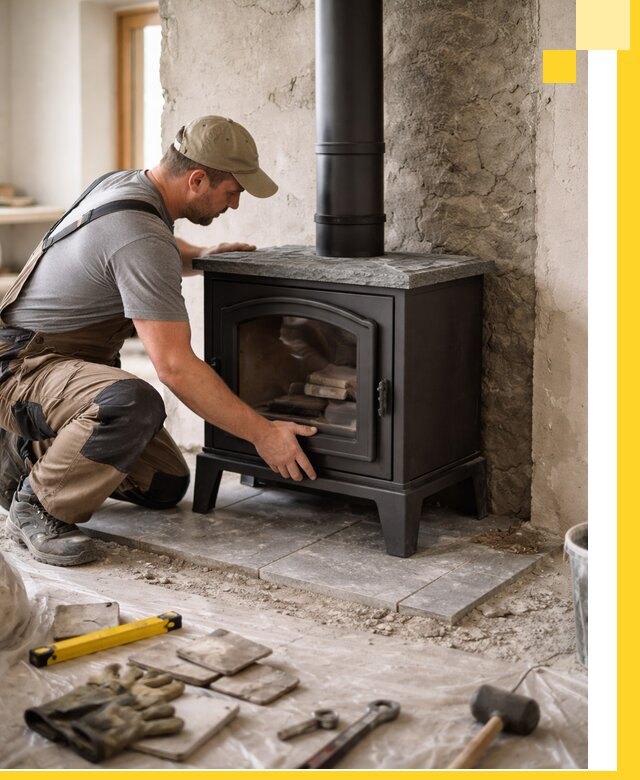 Профессиональный монтаж печей и каминов в Ртищеве под ключ