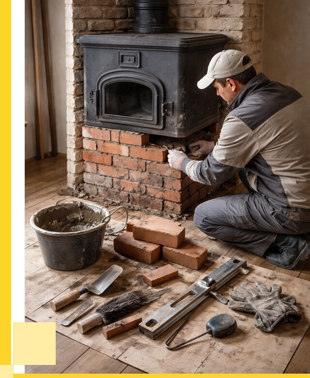 Ремонт печей в Ртищеве от 12258 р., услуги печника ЭриданРтщ
