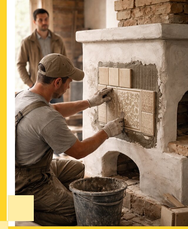 Отделка печей и банных печей в Ртищеве от 35753 р. | ЭриданРтщ