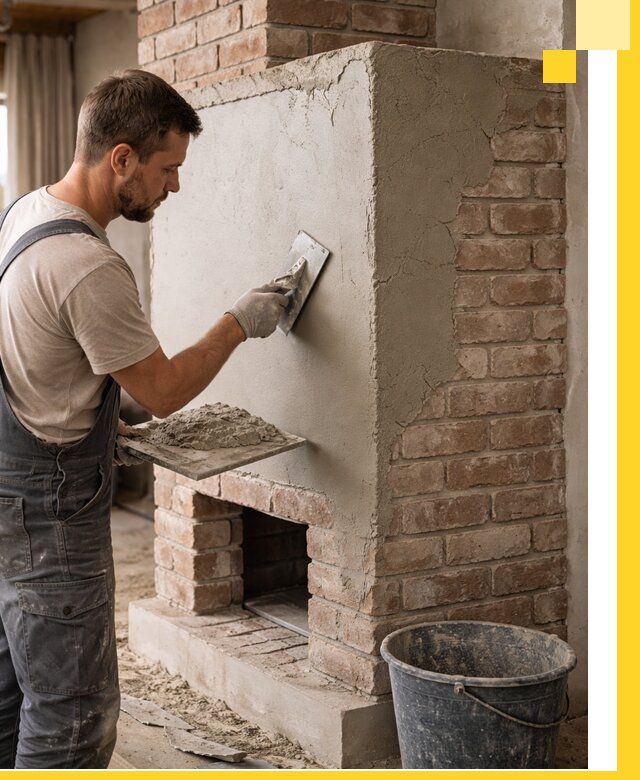 Отделка печей и облицовка каминов в Ртищеве под ключ