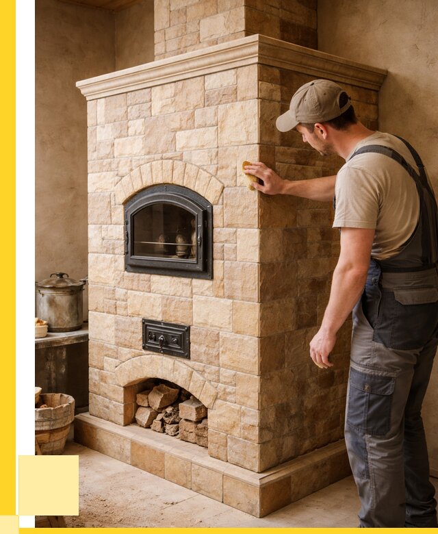 Облицовка печей в Ртищеве от 4597 р. под ключ | ЭриданРтщ