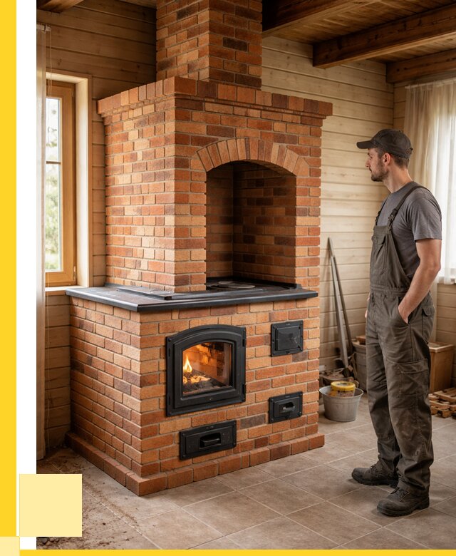 Кирпичные печи в Ртищеве: купить от 153225 р. | ЭриданРтщ