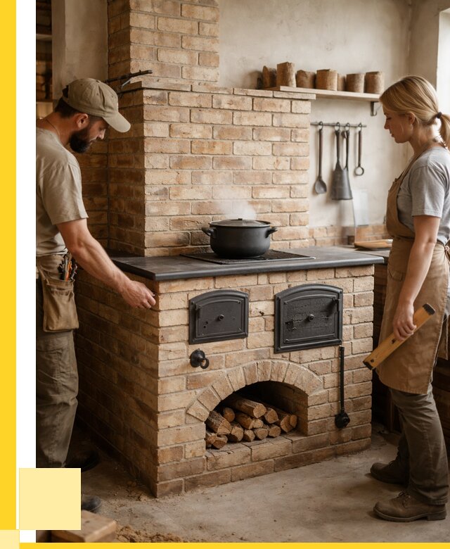 Варочно отопительные печи в Ртищеве от 91935 р. | ЭриданРтщ