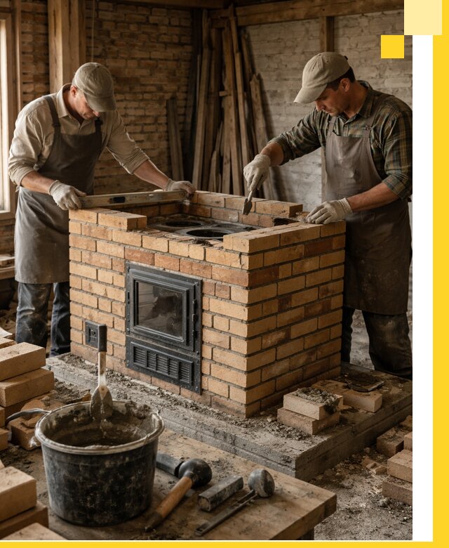 Изготовление и установка варочных печей под ключ в Ртищеве