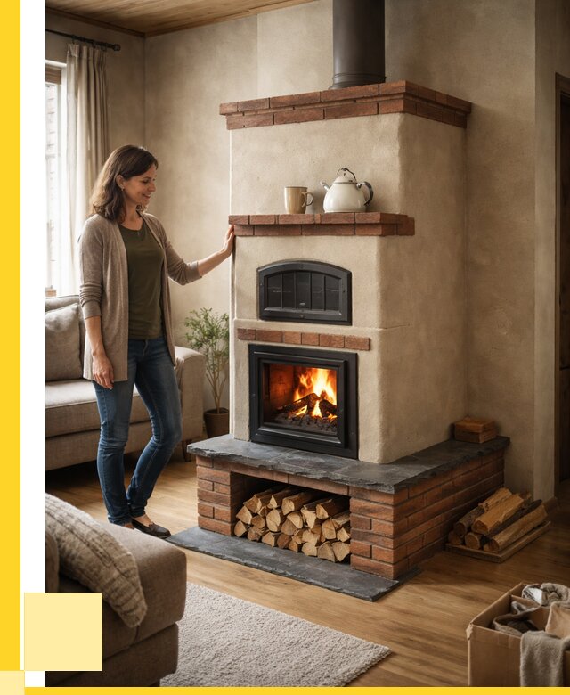 Печи шведки в Ртищеве от 86828 р. | ЭриданРтщ — печь шведка