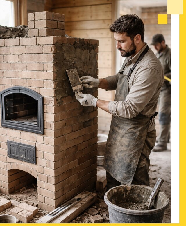 Изготовление и установка печей-шведок под ключ в Ртищеве