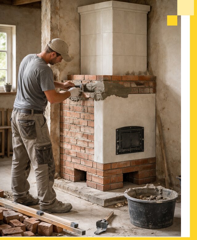 Изготовление и установка печей-голландок под ключ в Ртищеве