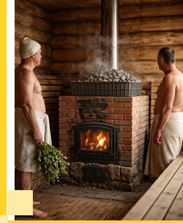 Печи для парной в Ртищеве под ключ от 66398 р. - ЭриданРтщ