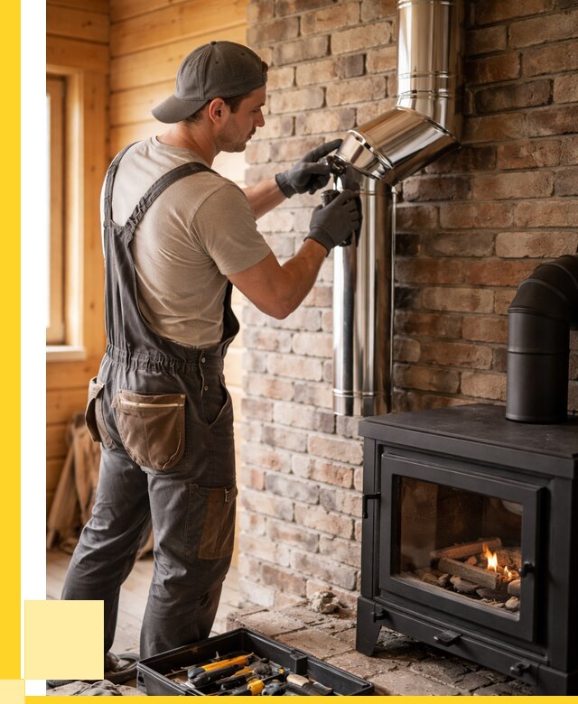 Монтаж дымоходов для печей в Ртищеве от 7661 р. | ЭриданРтщ