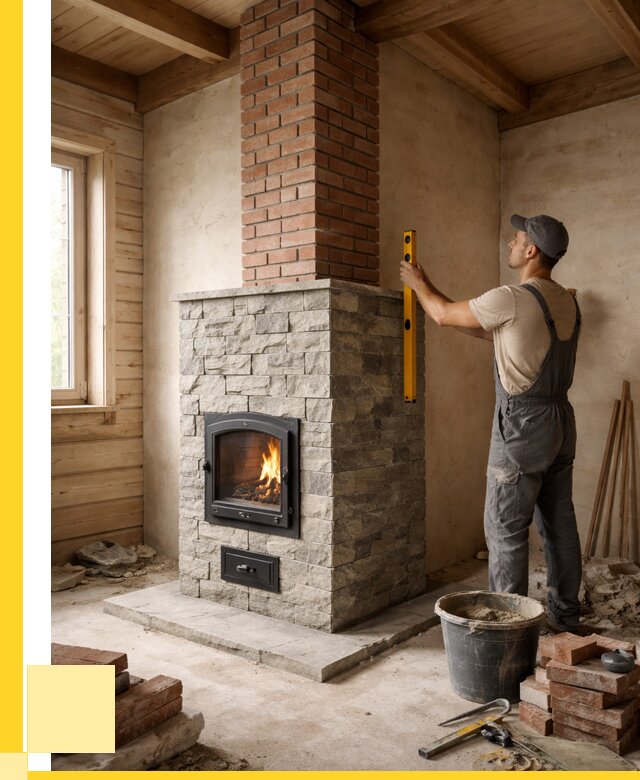 Печи и дымоходы под ключ в Ртищеве от 45968 р., ЭриданРтщ