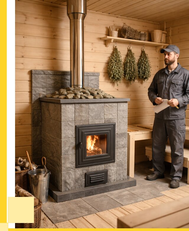 Печи для бани под ключ в Ртищеве от 122580 р. | ЭриданРтщ