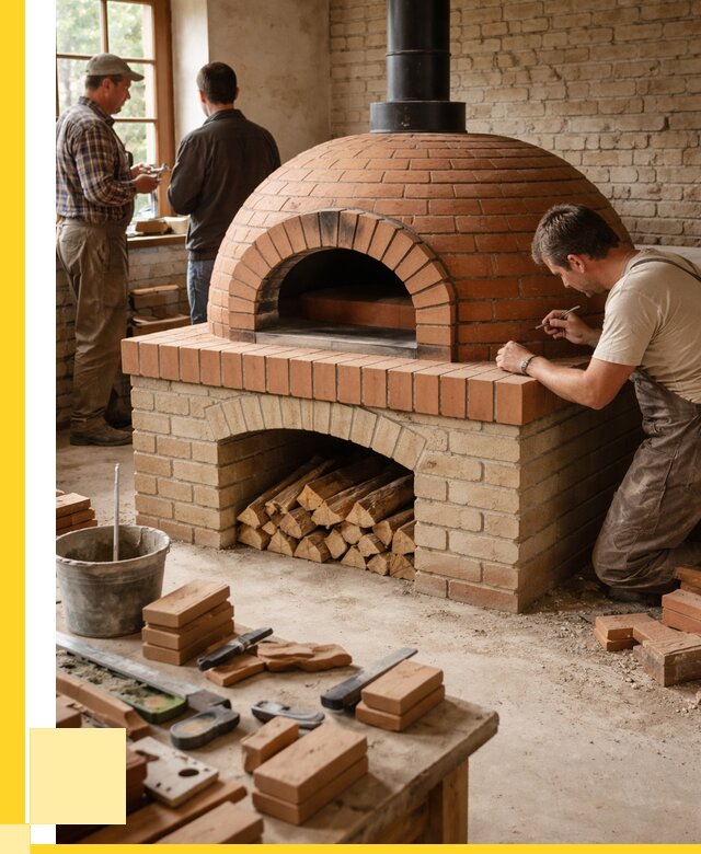 Помпейская печь дровяная для пиццы в Ртищеве | ЭриданРтщ от 204300 р.