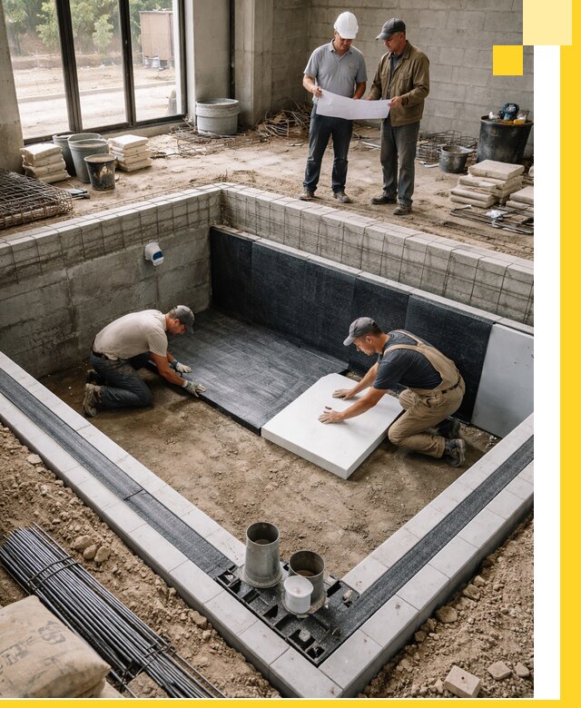 Проекты частных и общественных бассейнов под ключ в Ртищеве