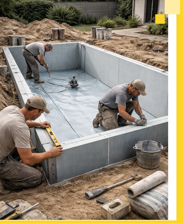 Профессиональный монтаж бассейнов под ключ в Ртищеве с гарантией