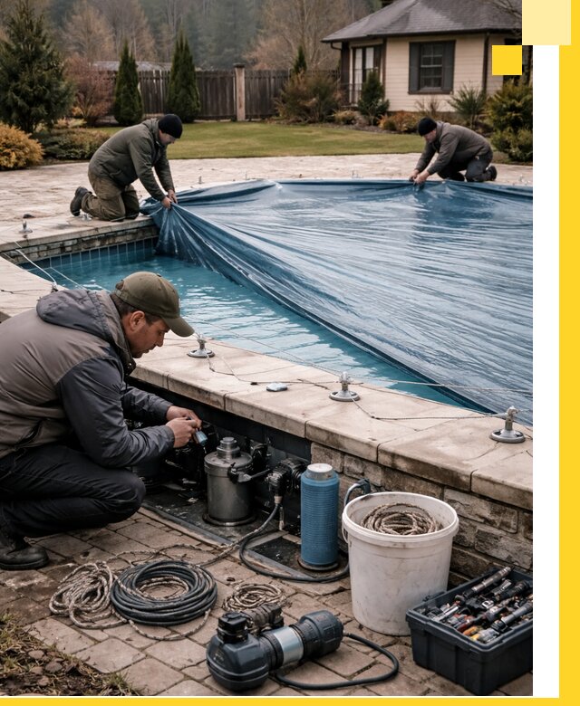 Консервация бассейнов в Ртищеве: подготовка к длительному хранению