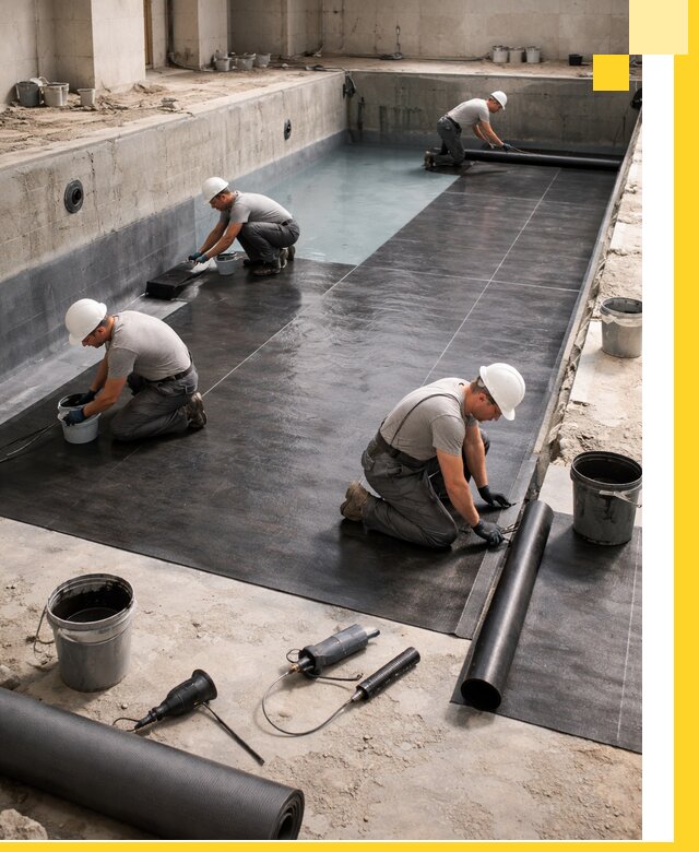 Профессиональная гидроизоляция бассейнов и чаш в Ртищеве под ключ