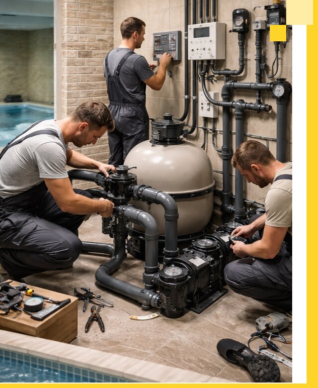 Комплексное оборудование для бассейнов под ключ в Ртищеве