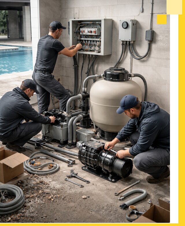 Профессиональный монтаж оборудования для бассейнов в Ртищеве