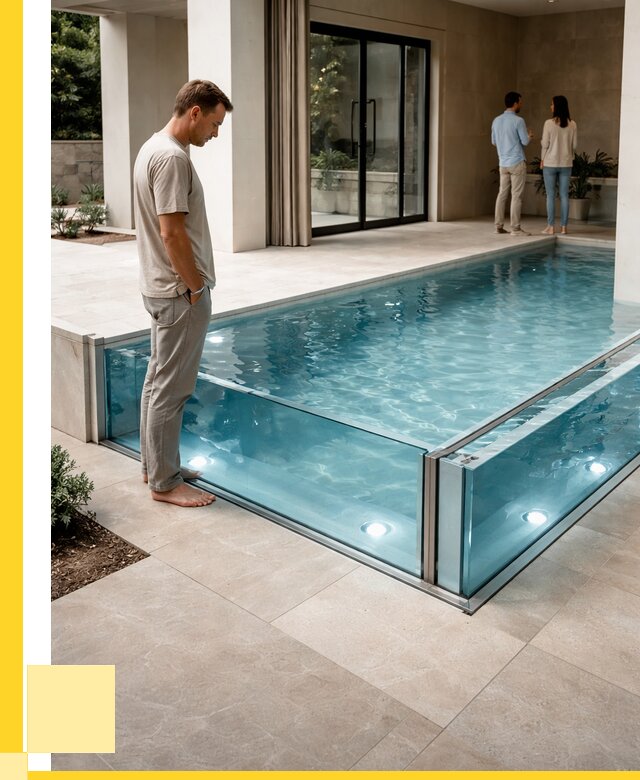 Стеклянные бассейны в Ртищеве от 1225800 р. | ЭриданРтщ — мозаика