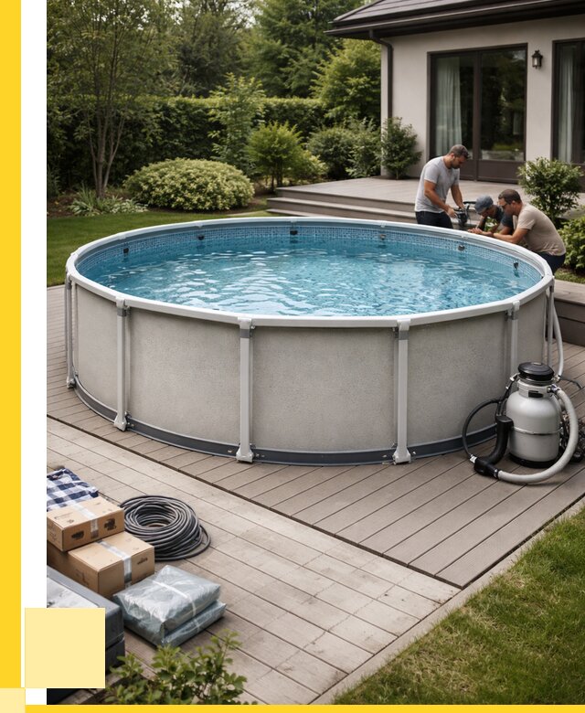 Купить каркасные бассейны в Ртищеве от 45968 р. | ЭриданРтщ