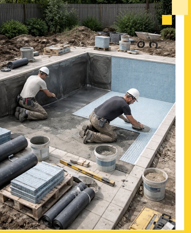 Проектирование и строительство стационарных бассейнов в Ртищеве