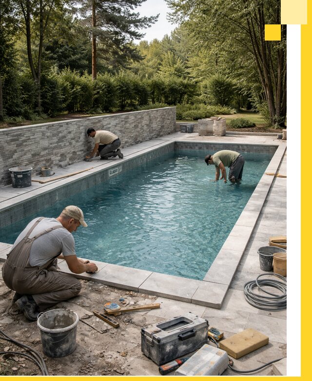 Проектирование и строительство частных бассейнов в Ртищеве