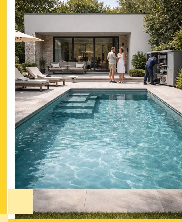 Бассейн в доме в Ртищеве под ключ от 1225800 р. | ЭриданРтщ