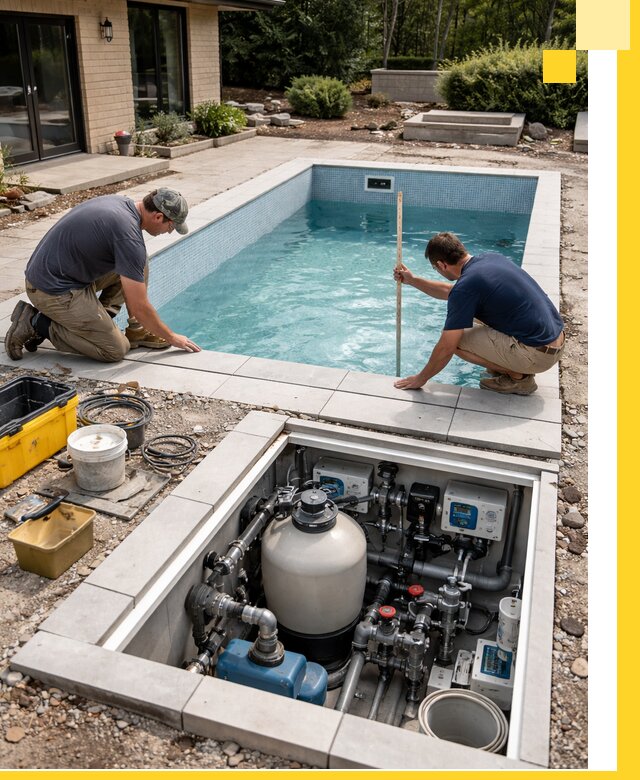 Строительство качественных домашних бассейнов под ключ в Ртищеве