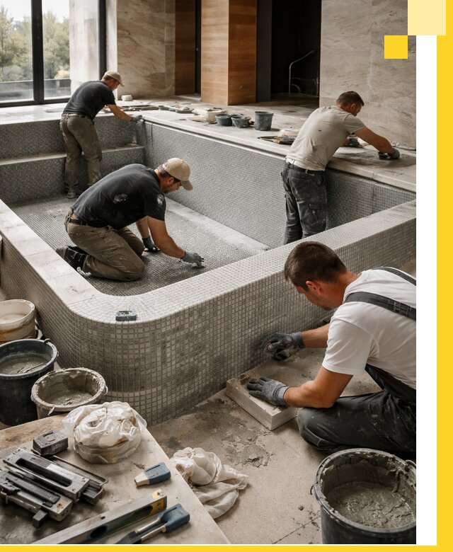 Строительство и установка СПА бассейнов под ключ в Ртищеве