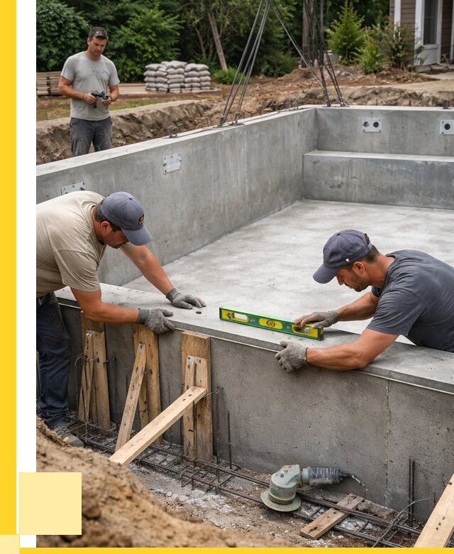 Монтаж чаши бассейна в Ртищеве под ключ от 255375 р., ЭриданРтщ