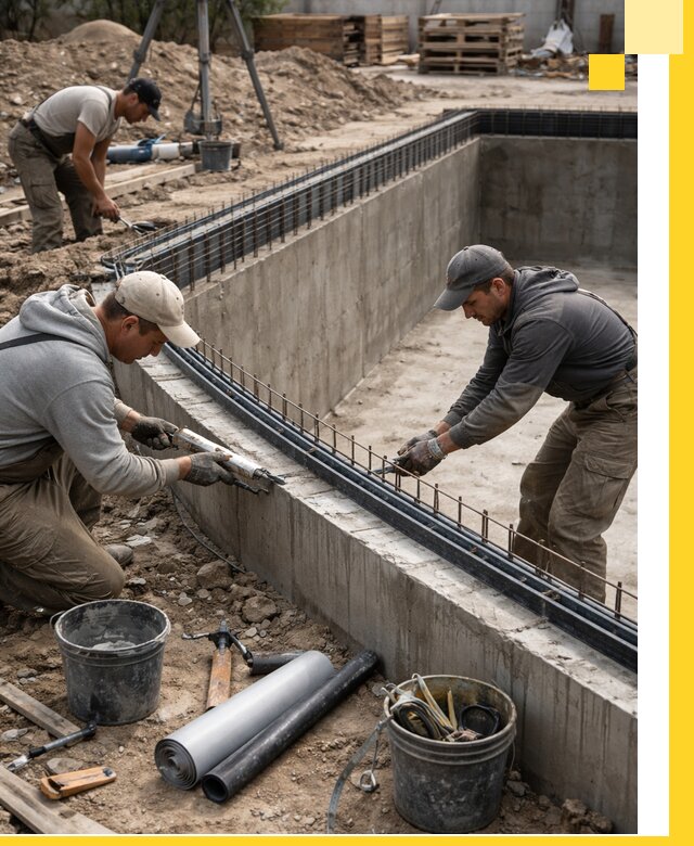 Качественный монтаж чаши бассейна в Ртищеве под ключ с гарантией