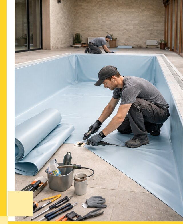 Пленка ПВХ для бассейнов в Ртищеве от 2554 р. | ЭриданРтщ