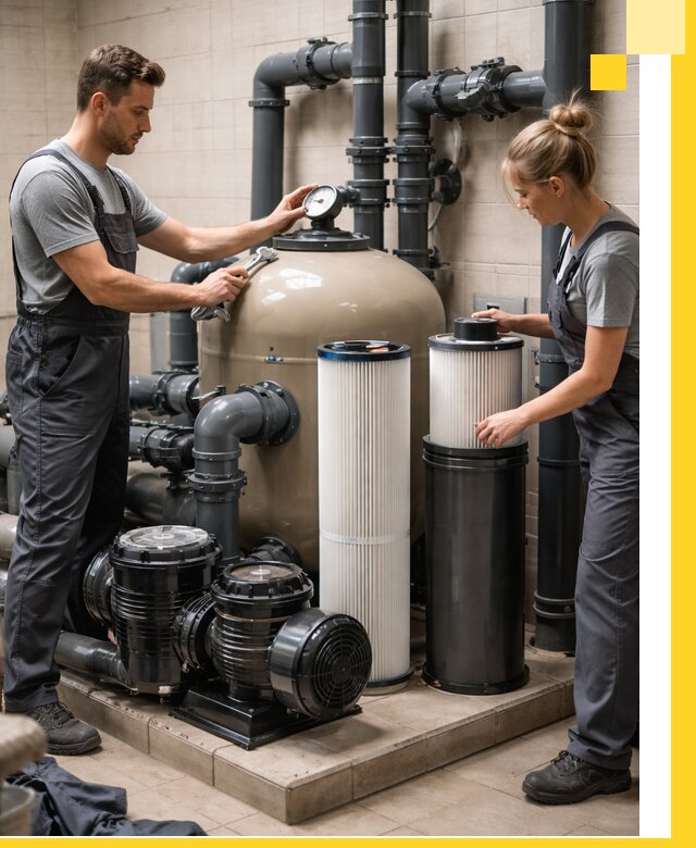 Фильтры и системы фильтрации для бассейнов в Ртищеве