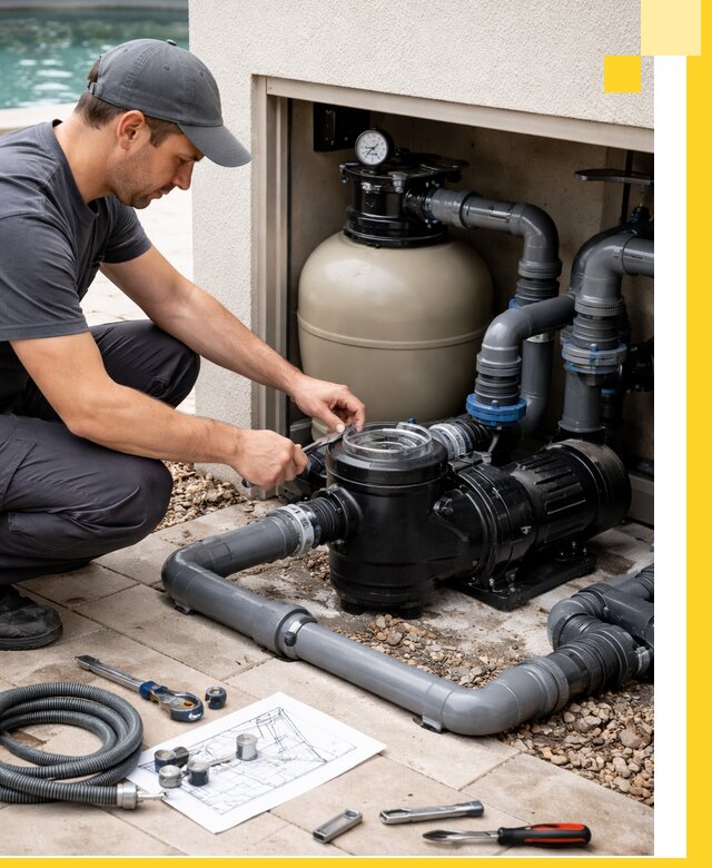 Поставка, монтаж и сервис насосов для бассейнов в Ртищеве