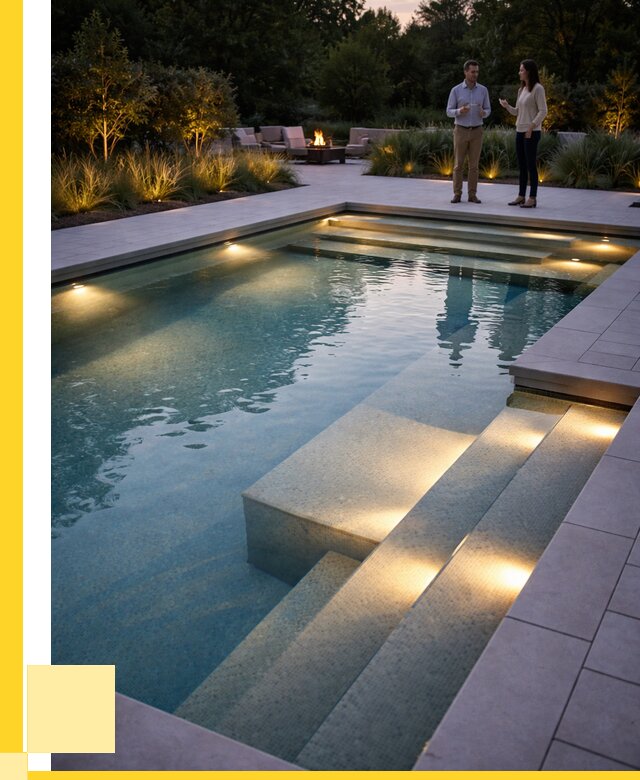 Освещение бассейнов в Ртищеве под ключ от 25538 р. | ЭриданРтщ