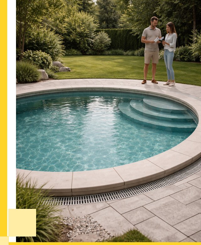 Круглые каркасные бассейны купить в Ртищеве от 255375 р. | ЭриданРтщ