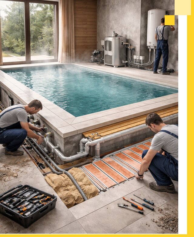 Проектирование и строительство тёплых бассейнов в Ртищеве