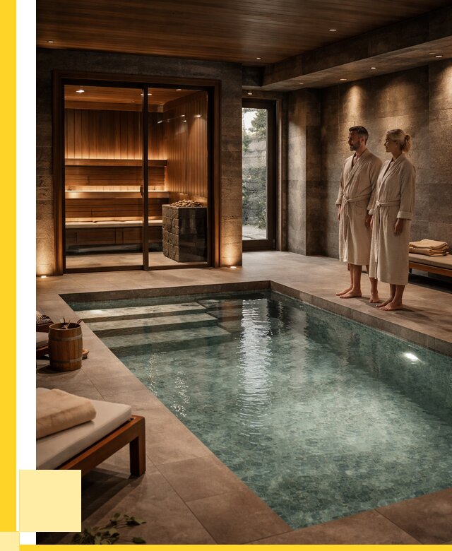 Сауна с большим бассейном в Ртищеве от 1225800 р. ЭриданРтщ