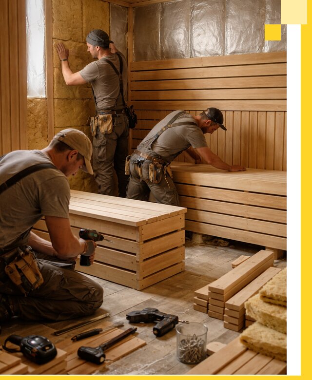 Профессиональное строительство саун под ключ в Ртищеве