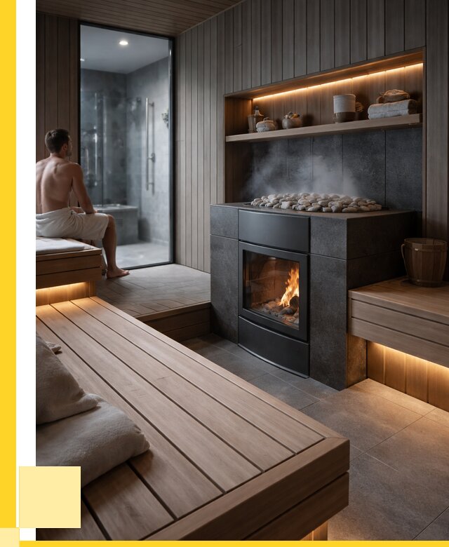 Проект сауны в частном доме в Ртищеве от 35753 р. | ЭриданРтщ