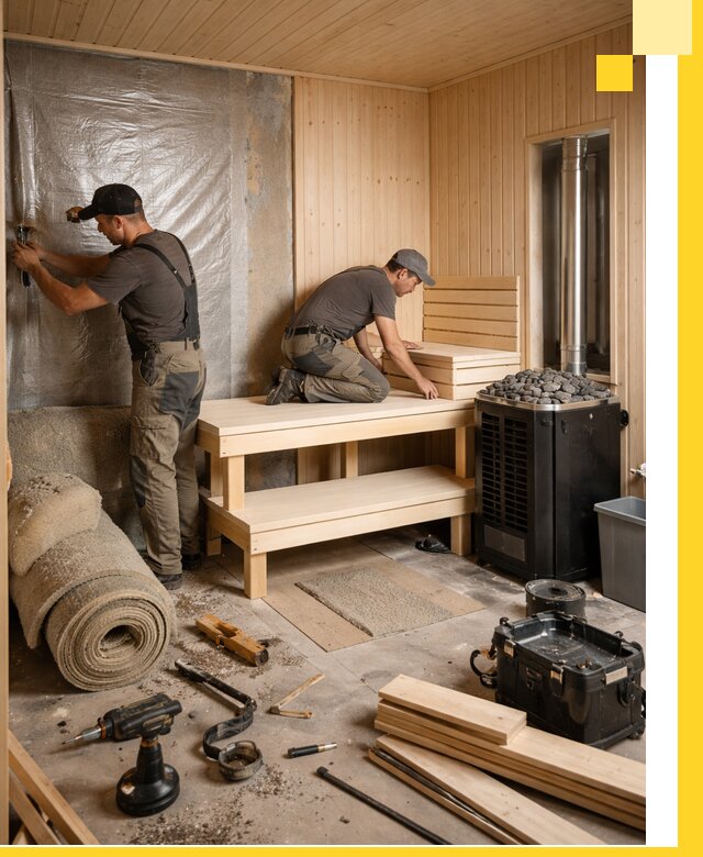 Проекты саун под ключ в Ртищеве дизайн и строительство