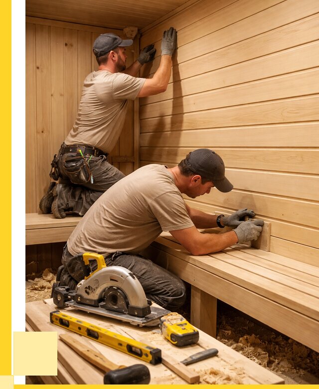 Обшивка саун вагонкой в Ртищеве от 2554 р. | ЭриданРтщ