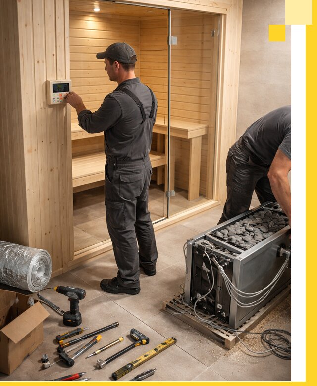 Поставка, установка и монтаж электрических саун в Ртищеве