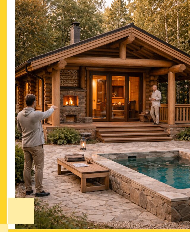 Проекты бань и хамам в Ртищеве от 25538 р. | ЭриданРтщ