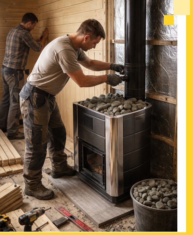 Проектирование и строительство парилок для бани в Ртищеве под ключ